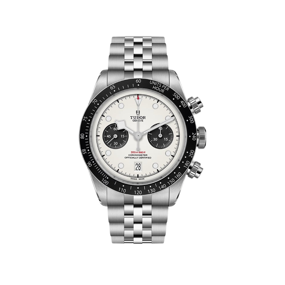 튜더 블랙 베이 크로노 41mm 오팔린 다이얼 튜더 판다 스틸
