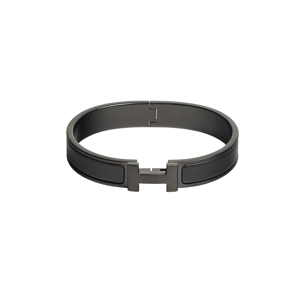 에르메스 클릭아슈 브레이슬릿 쏘 블랙 하드웨어 & 누아 매트(국내배송)(당일배송)