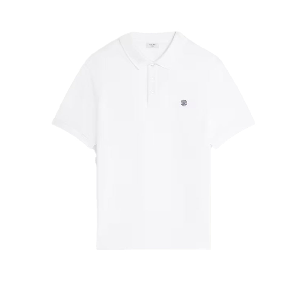 셀린느 폴로 셔츠 피케 코튼 저지(국내배송)(당일배송)(2COLOR)
