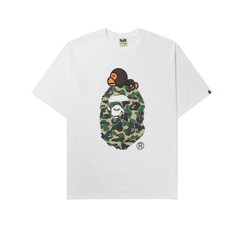 베이프 ABC 카모 마일로 온 빅 에이프 티셔츠(2COLOR)