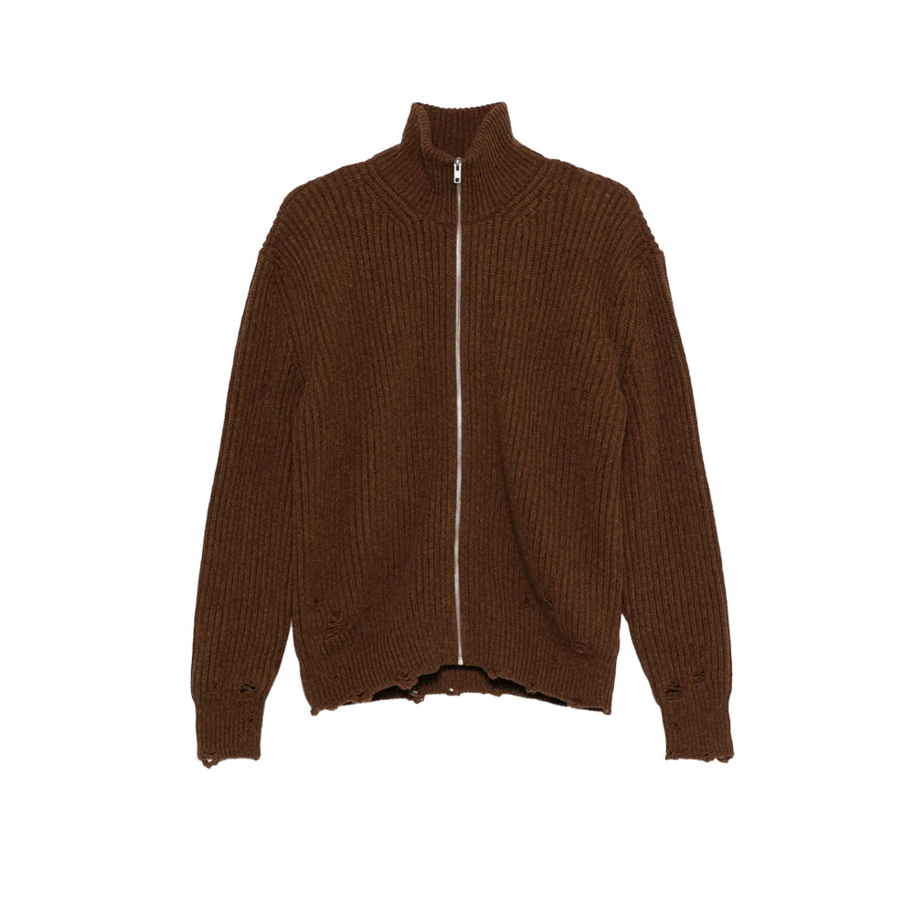 메종 마르지엘라 지퍼 프런트 집업 가디건(2COLOR)