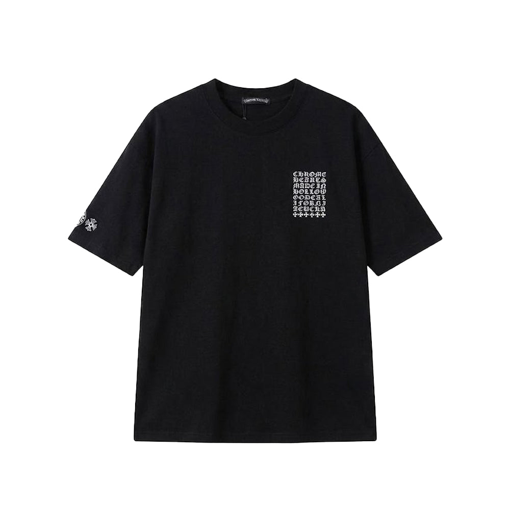 크롬하츠 스크롤 아카이브 멀티 로고 반팔 티셔츠(국내배송)(당일배송)(2COLOR)
