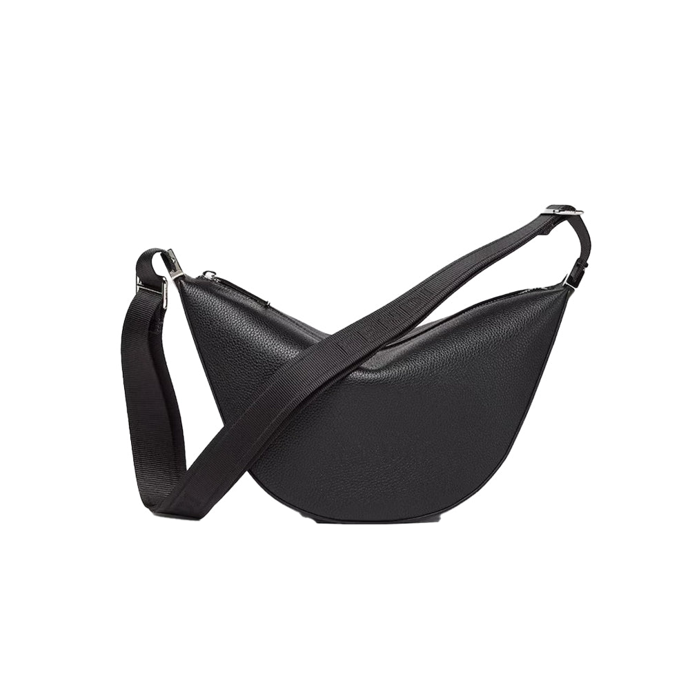 펜디 로마 레더 펜디 멜론 스몰 백 블랙