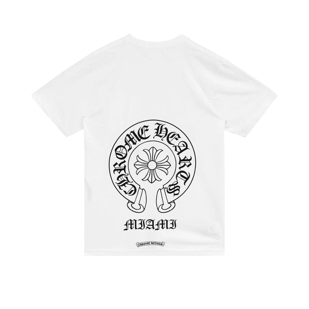 크롬하츠 홀스슈 로고 티셔츠 마이애미 한정(국내배송)(당일배송)(2COLOR)