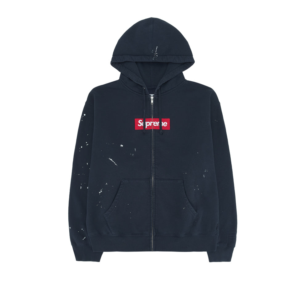 슈프림 x MM6 메종 마르지엘라 박스로고 집업 후드 스웨트셔츠(3COLOR)