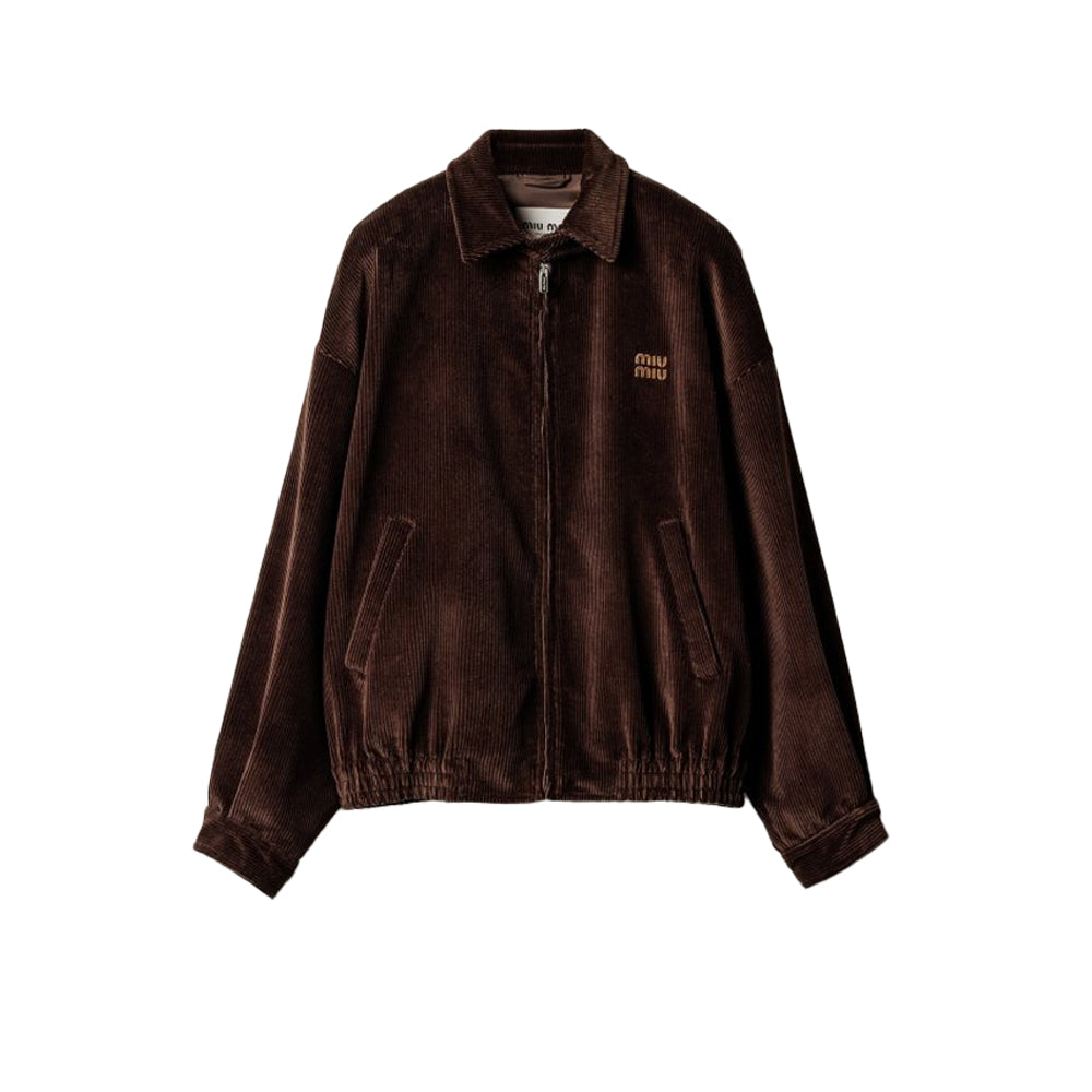 미우미우 코드류이 블루종 자켓(국내배송)(당일배송)