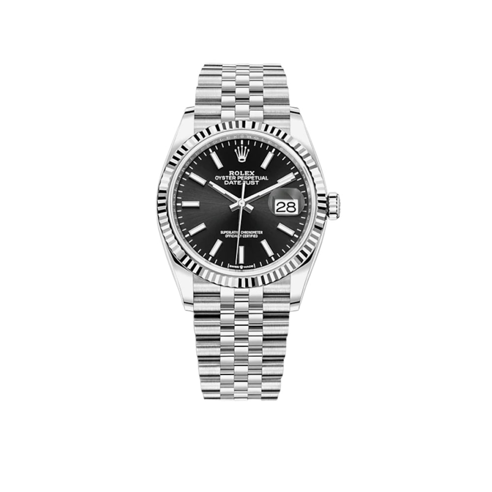 롤렉스 데이저스트 36MM 브라이트 블랙 쥬빌리