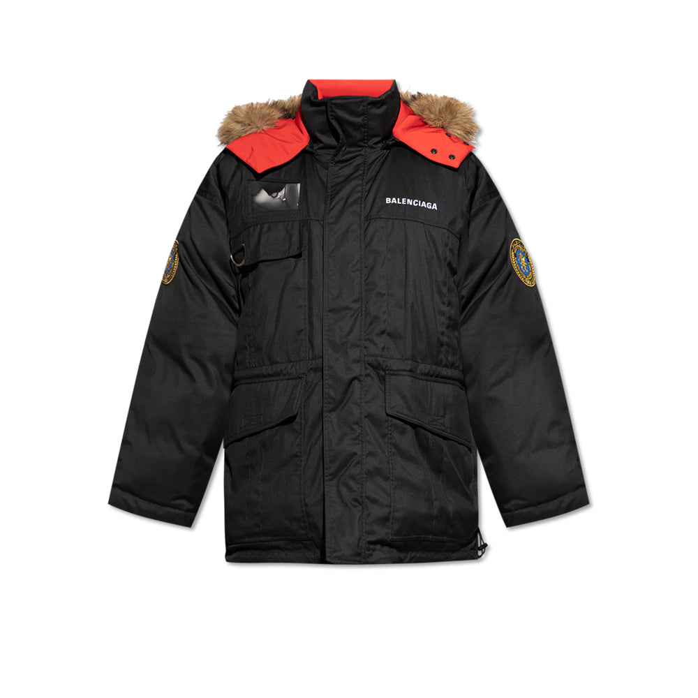 발렌시아가 리버시블 후드패딩 자켓