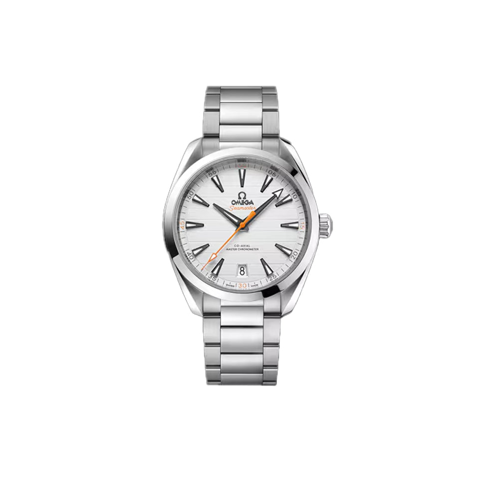 오메가 씨마스터 아쿠아 테라 150M 코 액시얼 마스터 크로노미터 스틸 실버 41MM