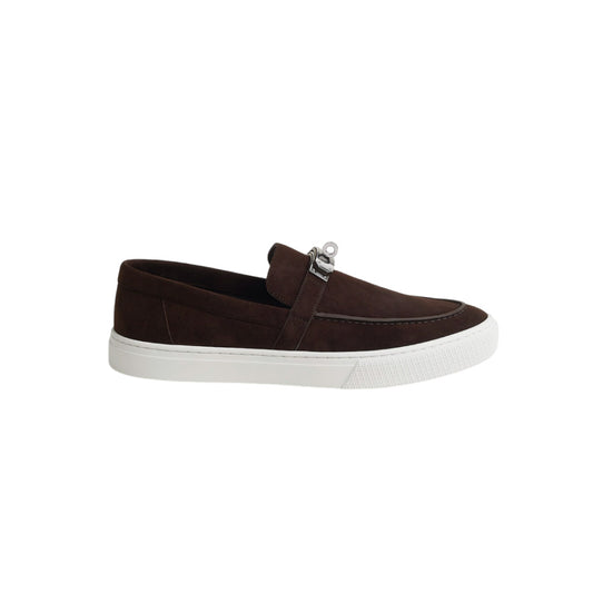 에르메스 게임 슬립온 스니커즈 마롱 에벤
