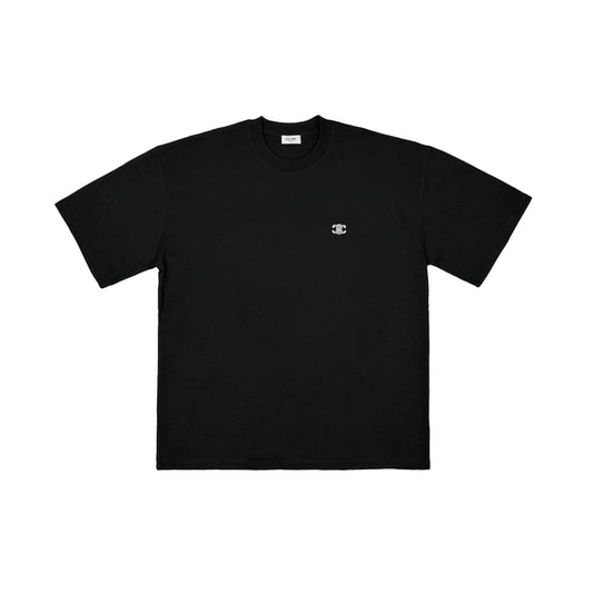 셀린느 트리옹프 자수 티셔츠 (국내배송)(2COLOR)(4SIZE,여성F)