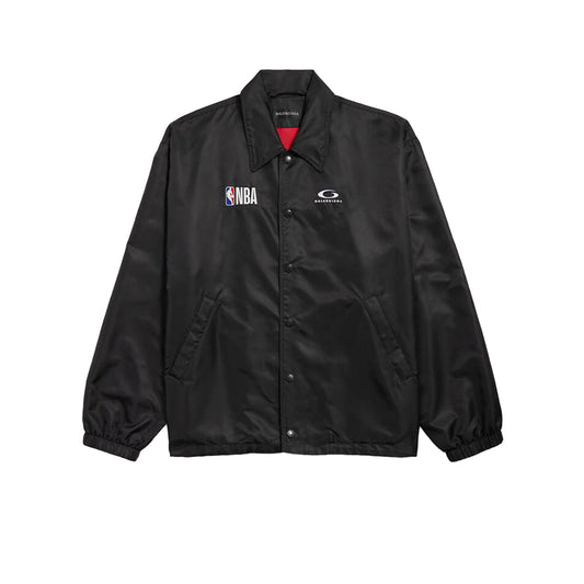발렌시아가 Nba 콜라보레이션 코치 재킷 블랙