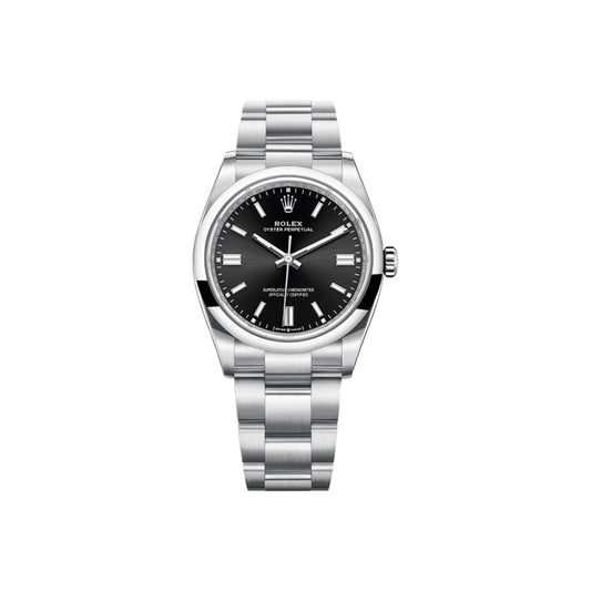 롤렉스 오이스터 퍼페추얼 36mm 126000 브라이트 블랙 오이스터