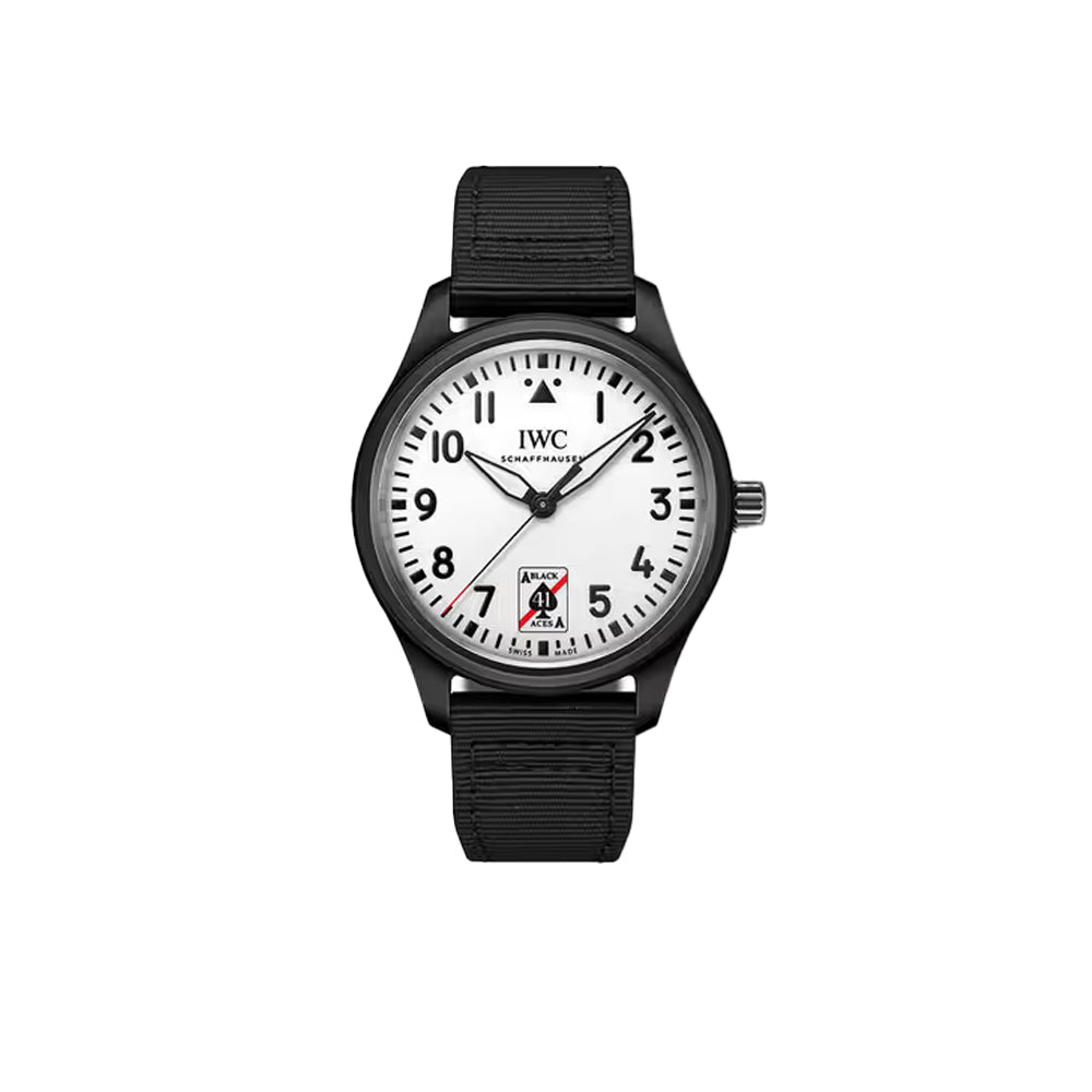 IWC 파일럿 워치 오토매틱 블랙에이스 41MM