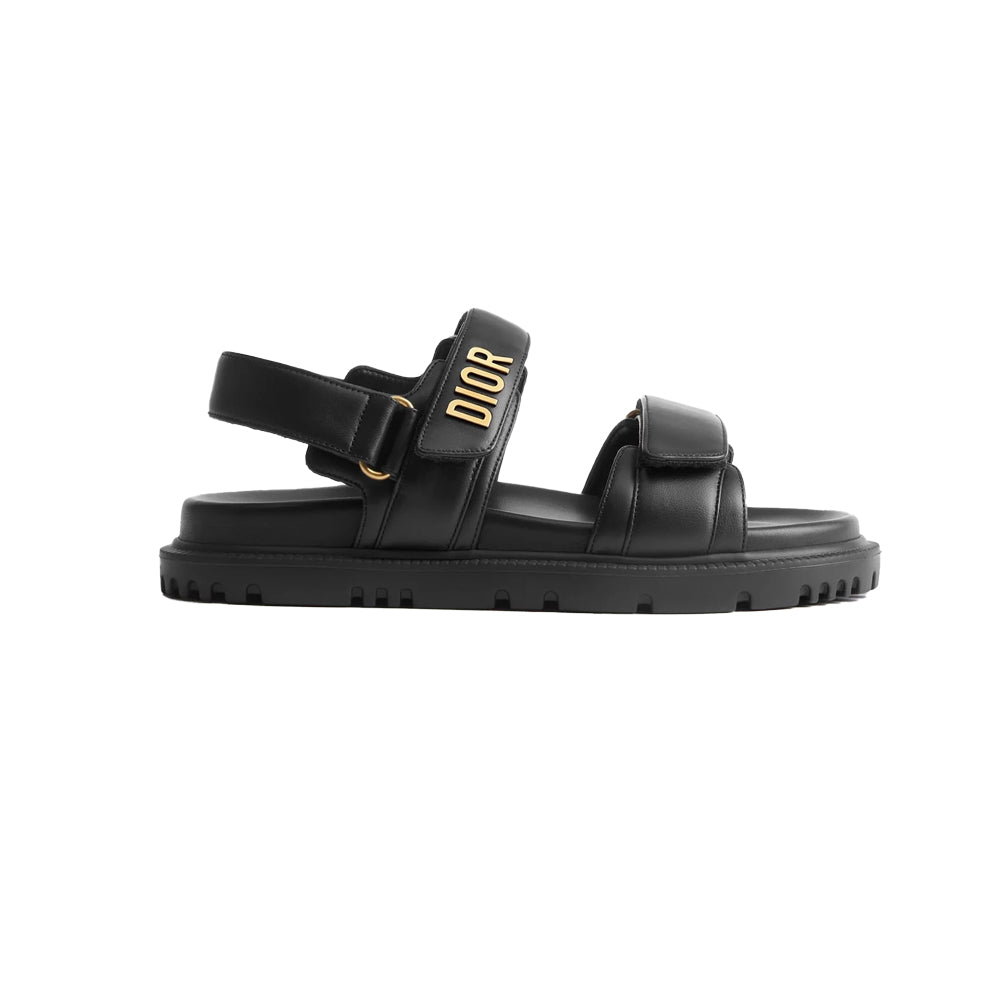 디올 디올액트 샌들 램스킨 블랙(국내배송)(당일배송)