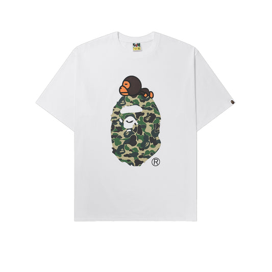베이프 ABC 카모 마일로 온 빅 에이프 티셔츠(2COLOR)