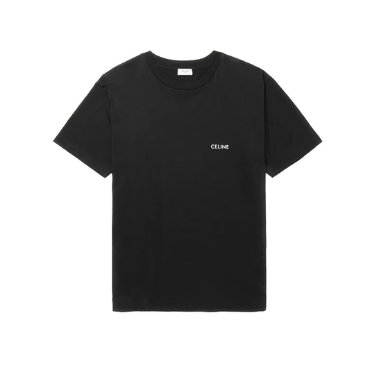 셀린느 로고 프린트 코튼 저지 티셔츠(국내배송)(당일배송)(2COLOR)