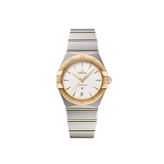 오메가 컨스텔레이션 36 MM 스틸 옐로우 골드