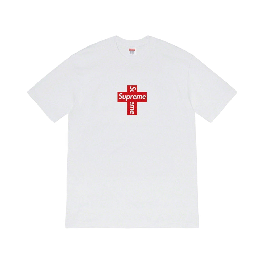 슈프림 크로스 박스로고 티셔츠(국내배송)(당일배송)(2COLOR)