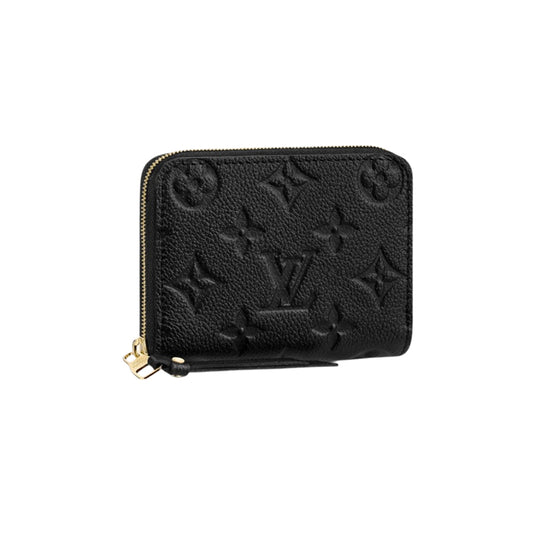 루이비통 지피 코인 퍼스 모노그램 앙프렝뜨 블랙(국내배송)(당일배송)