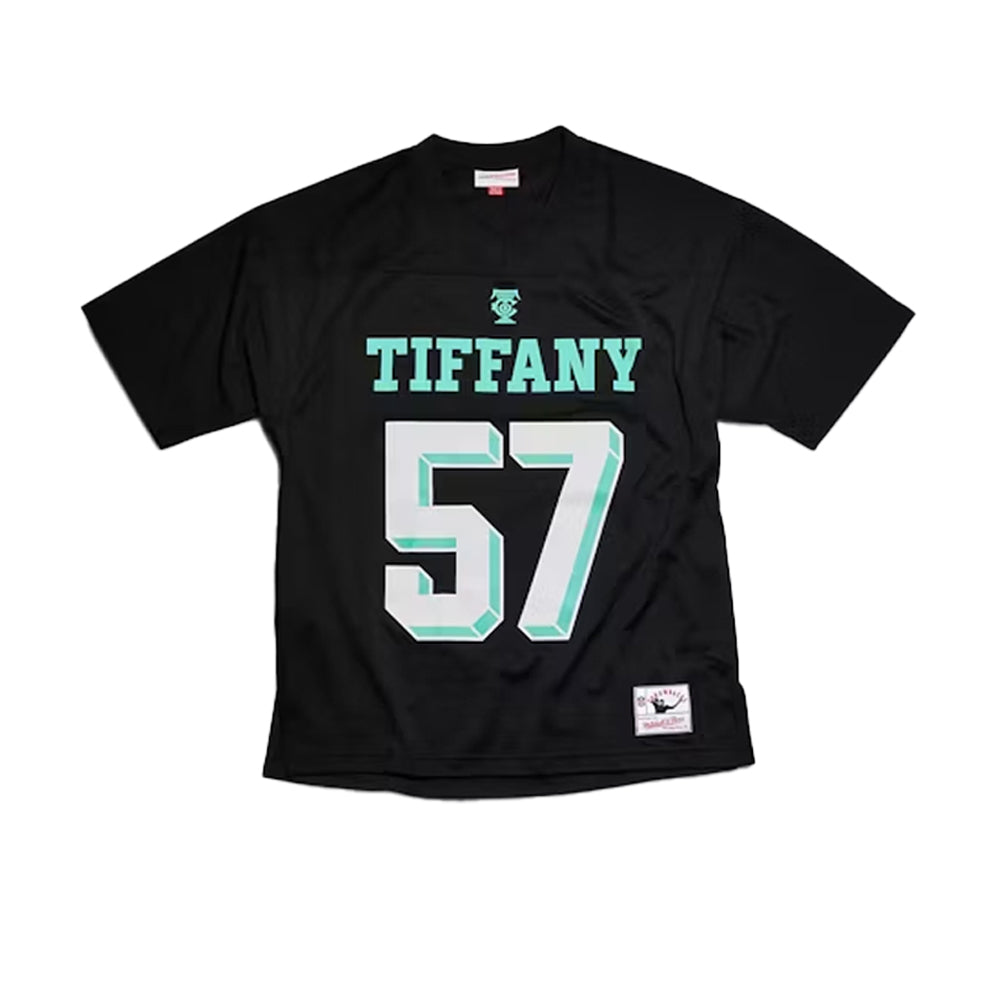 티파니앤코 x NFL x 미첼앤네스 풋볼 저지 블랙(국내배송)(당일배송)