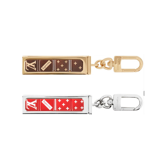 루이비통 X 슈프림 다이스 키링