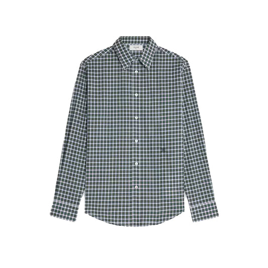 셀린느 타탄 코튼 클로스 셔츠