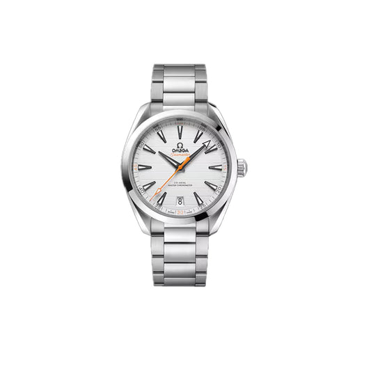 오메가 씨마스터 아쿠아 테라 150M 코 액시얼 마스터 크로노미터 스틸 실버 41MM